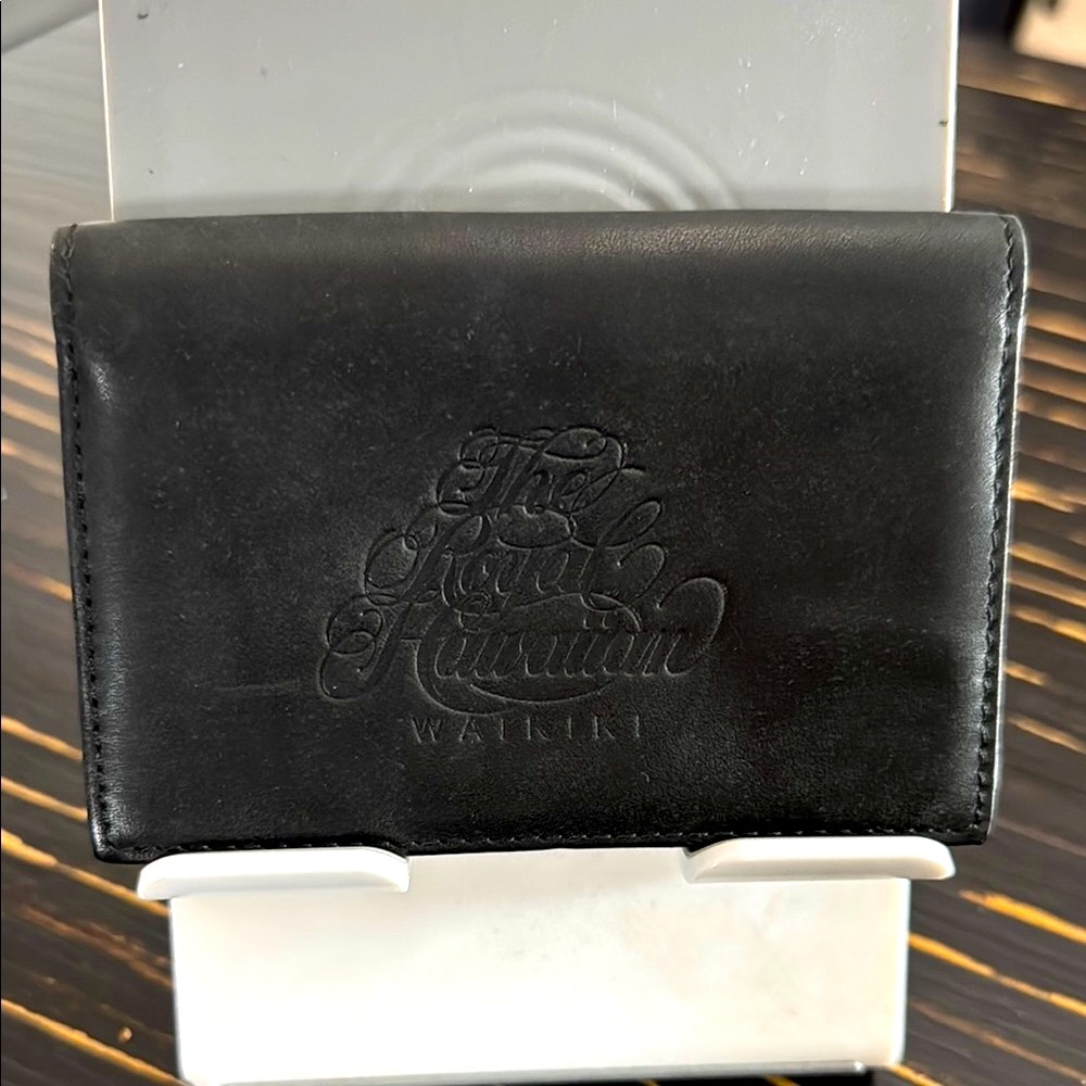 Eisinger Smith Men’s Genuine Leather Wallet Card Holder ID pocket slot Black